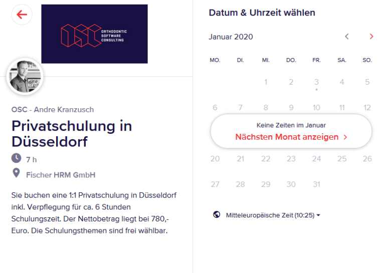 Neue Dienstleistung – Privatschulung in Düsseldorf
